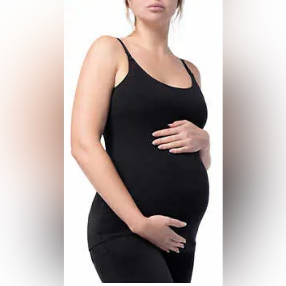 XL: Parasuco Maternity Black Cami Top